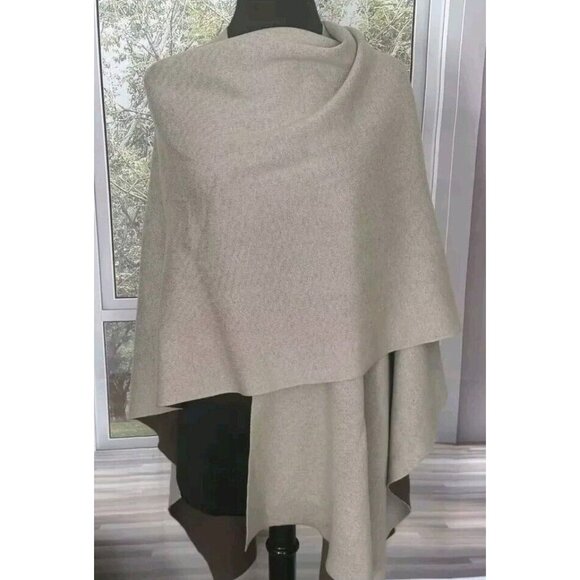 Martha Stewart | Sweaters | Martha Stewart Open Front Ruana Reversible ...